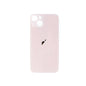 iPhone 13 OEM Compatible Back Glass with Logo - Pink (Big Hole)