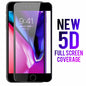 5D Full Coverage TEMPERED GLASS Screen Protector FOR iPhone 6 Plus BLK