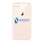 iPhone 8 Plus Compatible Back Glass - GOLD (Big Hole)