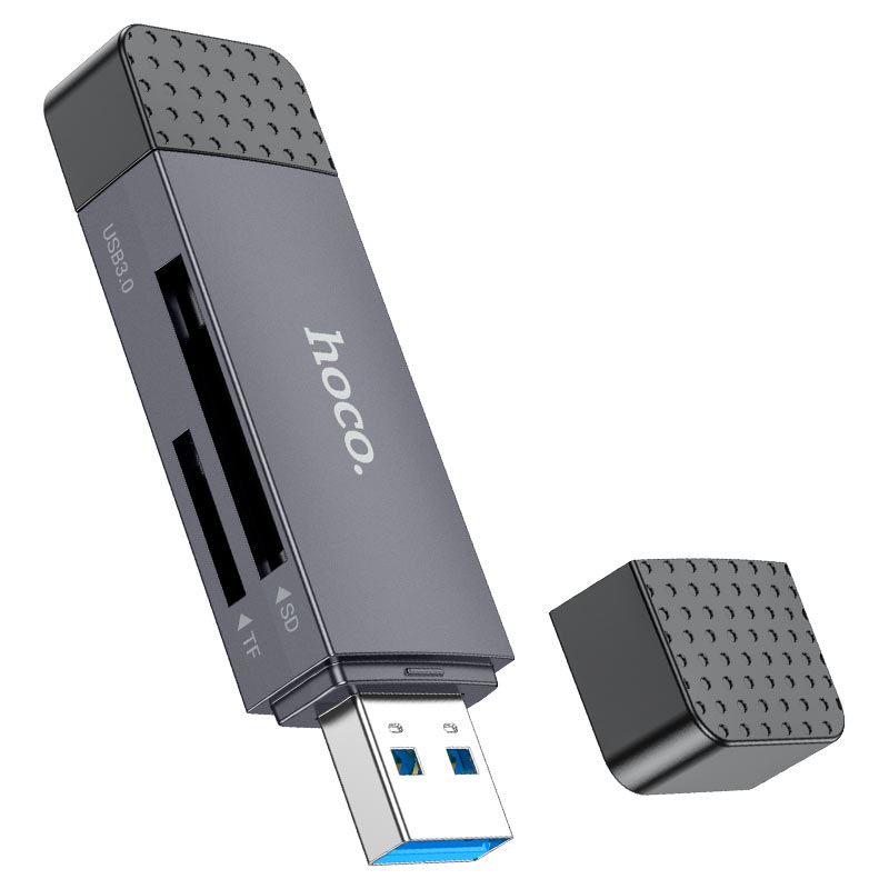 HB45 Spirit 2-in-1 USB/Type-C 2.0 card reader
