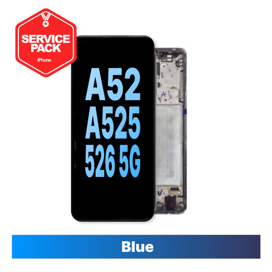 Samsung Galaxy A52/A525 5G/A526/528 Service Pack OLED Screen - Blue
