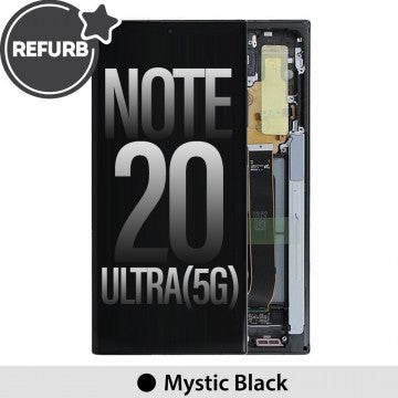 Samsung Galaxy Note 20 Ultra Refurbished Assembly with Frame - Black