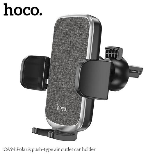 HOCO CA94 Polaris push-type air outlet car holder