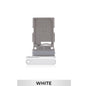 Single SIM Card Tray for Samsung Galaxy S22 Ultra-White-OEM
