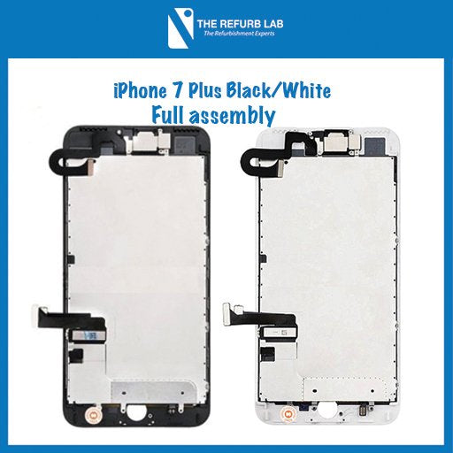 iPhone 7 Plus Full Assembly Replacement Aftermarket Screen - Black