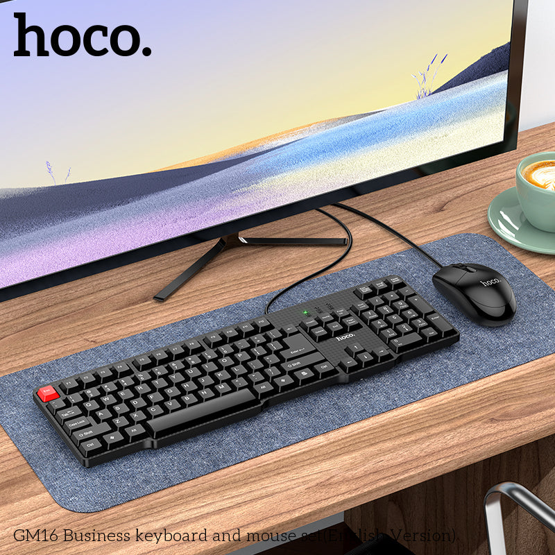 Hoco GM16 Business keyboard and mouse set