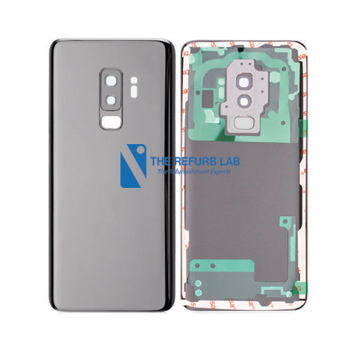 Samsung Galaxy S9 Plus Back Glass with Adhesive - Black