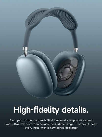 W65 Plus Happy ANC BT headphones Silver