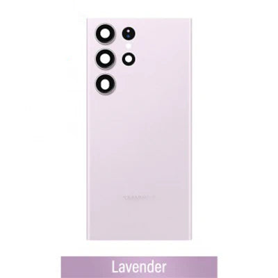 Samsung S23 Ultra Back Glass with Adhesive - Lavender