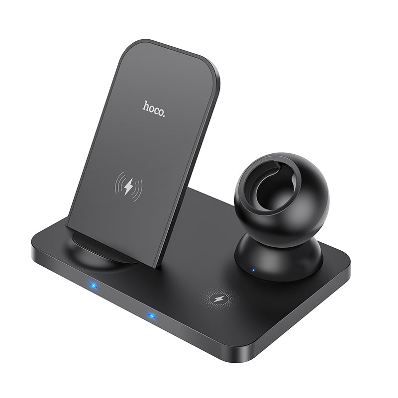 HOCO CW33 3 in 1 15 Wiressless Charger Stand