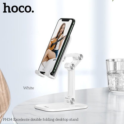 Hoco PH34 Tabletop Folding Holder - White