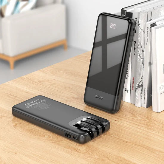 Hoco J114 Fast Charging Powerbank  (10000mAh) -Black