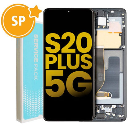 Samsung Galaxy S20 Plus Service Pack Screen - Black