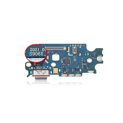 Samsung S22 Plus S906U (American Version) Charging Port Board With Sim Card Reader-Oem