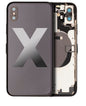 iPhone X Housing With Parts (NO Charging Port) - Black