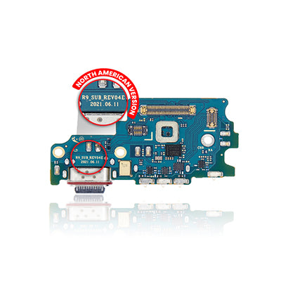Samsung Galaxy S21FE G990U (American Version) Charging Port Board With Sim Card Reader-Oem