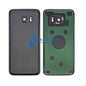 Samsung S7 Edge Back Glass With Adhesive - Black