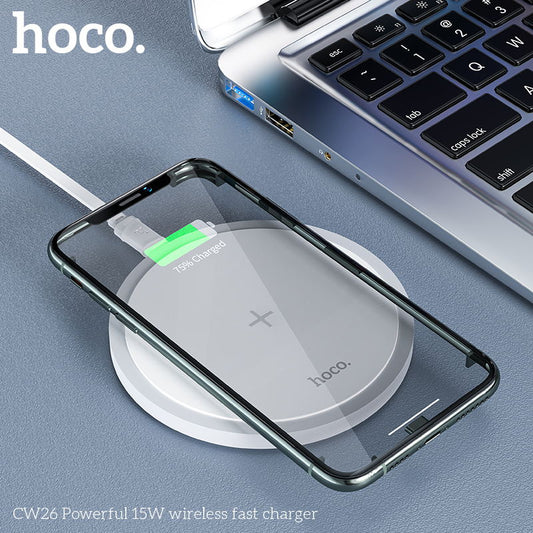 Hoco CW26 15W wireless fast charger