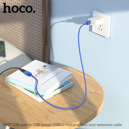 HOCO U107 USB male to USB female USB3.0 charging data sync extension cable