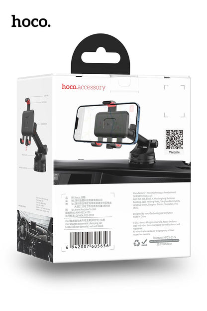 HOCO H22 Dragon Automatic Clamping Car Holder (Center Console)