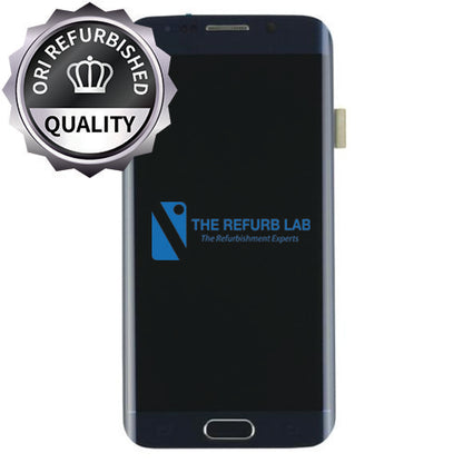 Samsung Galaxy S6 Edge G925i Refurbished Compatible Amoled Assembly - Black