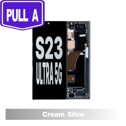 Samsung Galaxy S23 Ultra Pull A Grade Screen - Cream