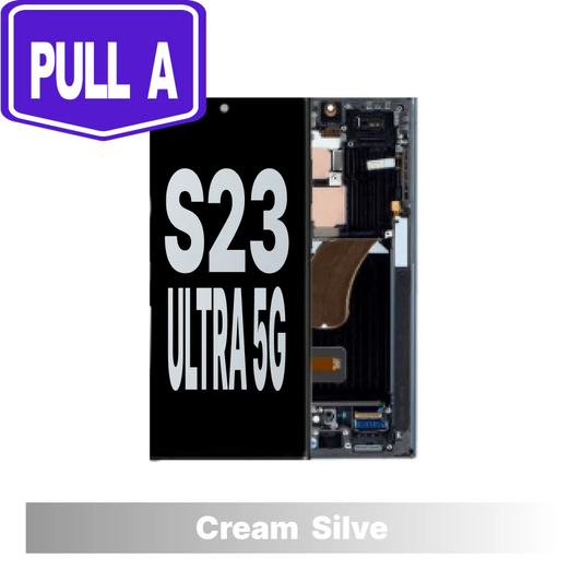 Samsung Galaxy S23 Ultra Pull A Grade Screen - Cream