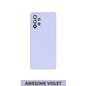 Samsung  A52 4G/A525 Back Glass With Camera Lens And Adhesive - Awesome Violet