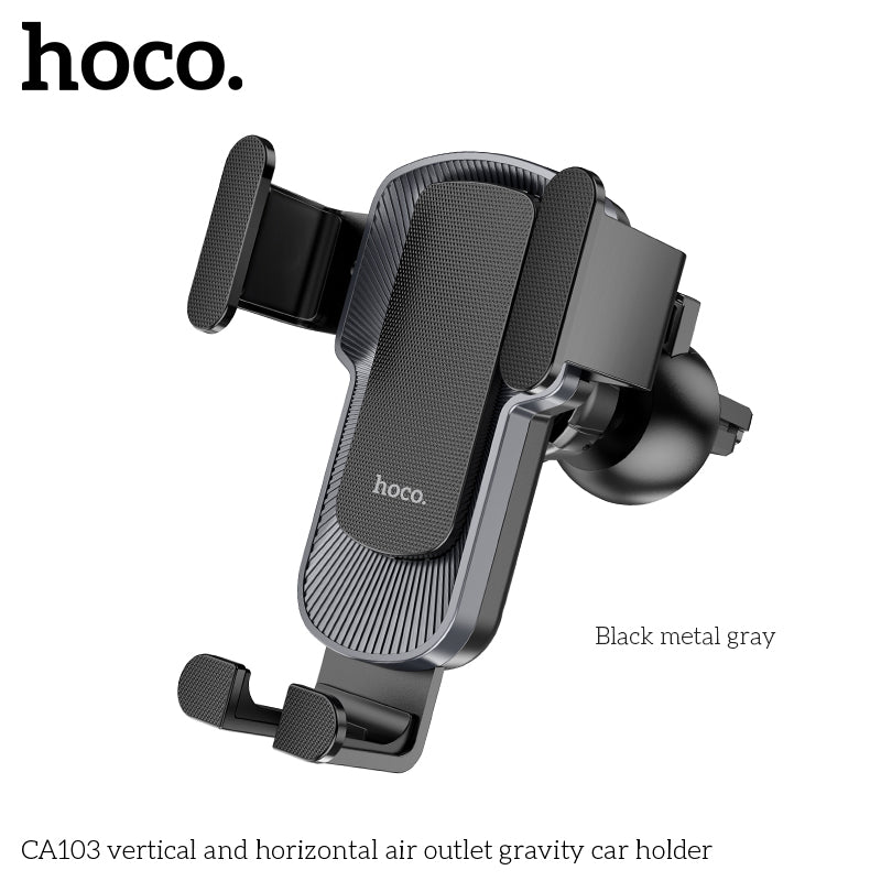HOCO CA103 vertical and horizontal air outlet gravity car holder