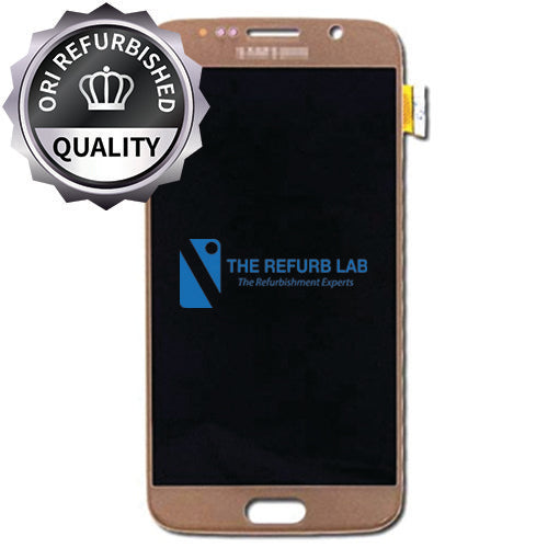 Samsung Galaxy S6 G920I Compatible Amoled Assembly - Refurbished - Gold