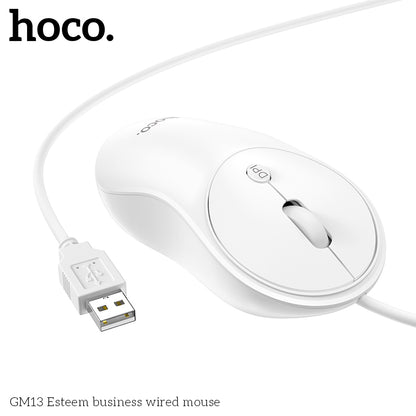 HOCO GM13 Esteem business wired mouse