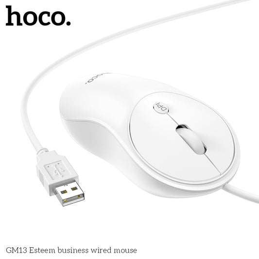 HOCO GM13 Esteem business wired mouse