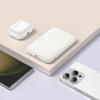 Hoco J141 Grace PD20W magnetic power bank(10000mAh) white