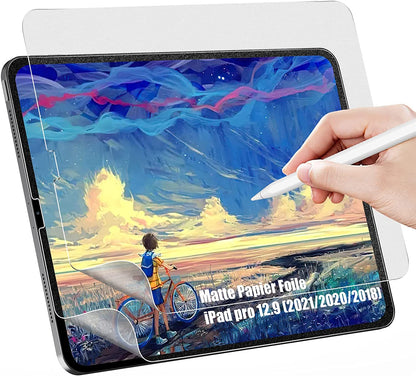 12.9 inch Tempered Glass for iPad 12.9 3rd/4th/5th/6th No Home Button - 2 Pack