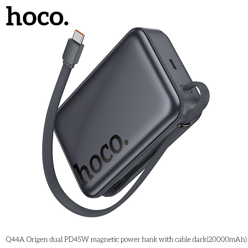 Q44A For Laptop PD45W 20000mAh Magsafe with Cable power bank