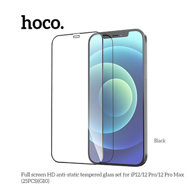 G10 ESD Anti-static Full Cover Tempered Glass Screen Protector - iP12 Pro Max