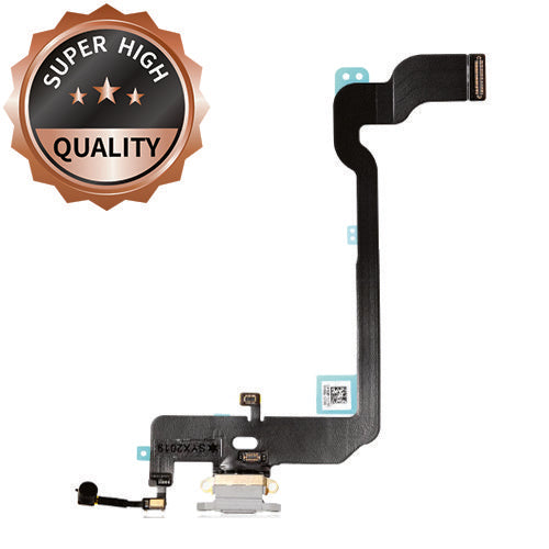 iPhone XS Charging Port Silver Pull A(Super High Quality)