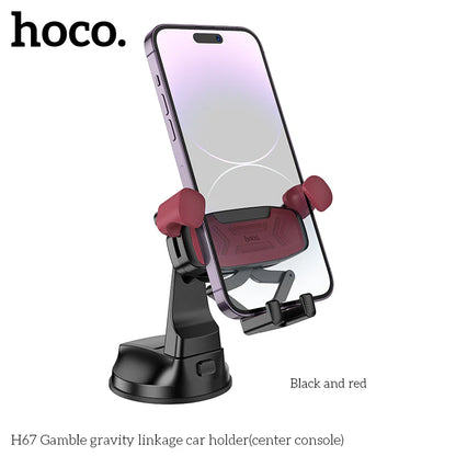 HOCO H67 Gamble gravity linkage car holder(center console)