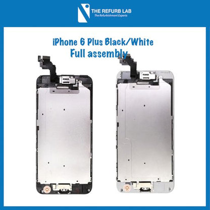 iPhone 6 Plus Full Assembly Replacement Aftermarket Screen - White