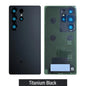Samsung S25 Ultra Back Glass with Adhesive -Oem- Titanium Black
