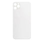 iPhone 11 Pro Max Back Glass - WHITE (Big Hole)