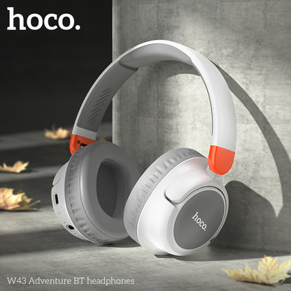 HOCO W43 Adventure BT headphones - White
