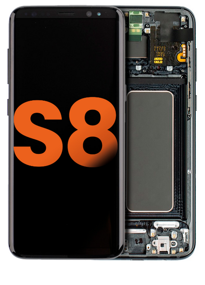 Samsung Galaxy S8 Refurbished Screen - Black