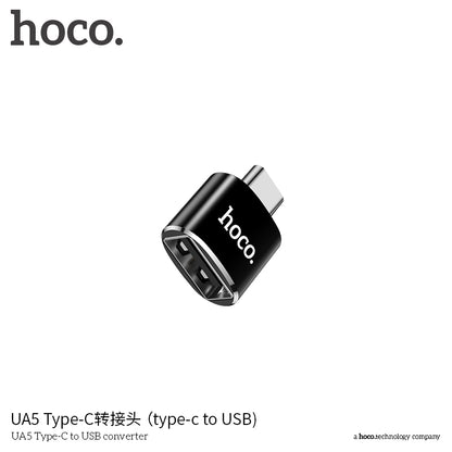 HOCO UA5 Type C to USB-A Adapter