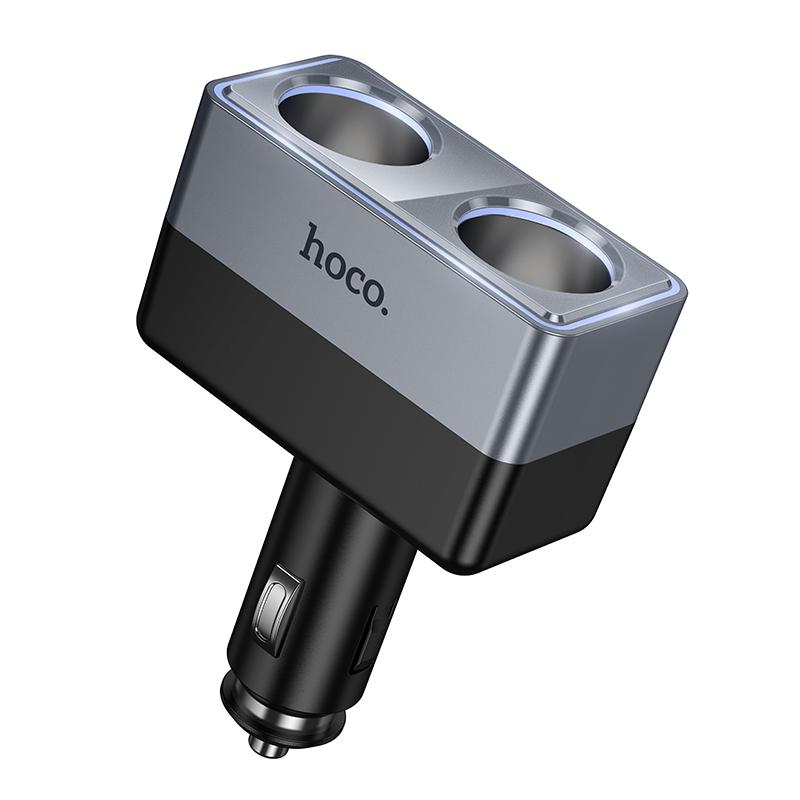 HOCO Z65 Smart dual cigarette lighter car charger