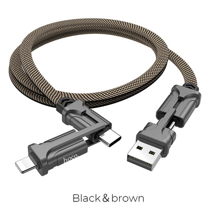 HOCO Cable 4-in-1 S22 Magic cube charging data sync