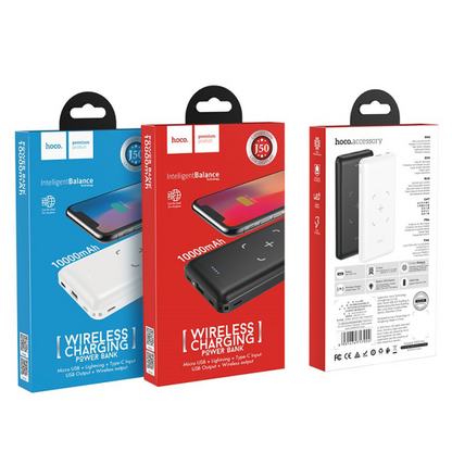 Hoco J50 Wireless Fast Charging Power Bank 10000mah
