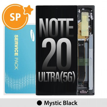 Samsung Galaxy Note 20 Ultra Genuine Original Service Pack - Black