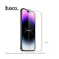 HOCO A34 9D Large Arc Dustproof Glass Screen Protector For iP15Pro