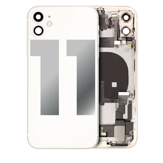 iPhone 11 Oem Compatible Housing with Full Parts - White